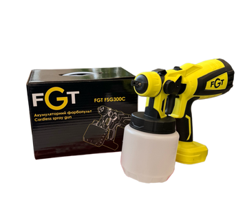 Акумуляторний фарбопульт FGT FSG300C (без акумулятора та зарядного пристрою) FSG300C  фото